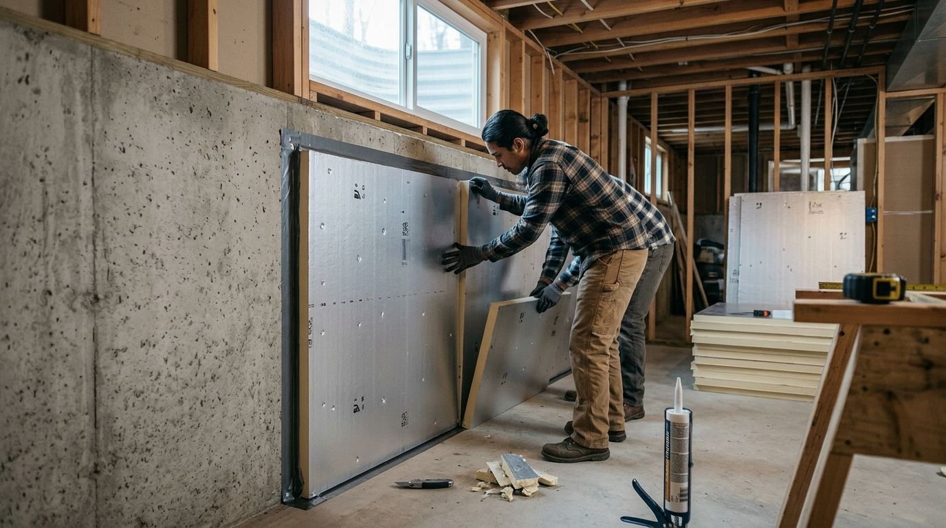 Best Insulation for Basement Walls in the PNW