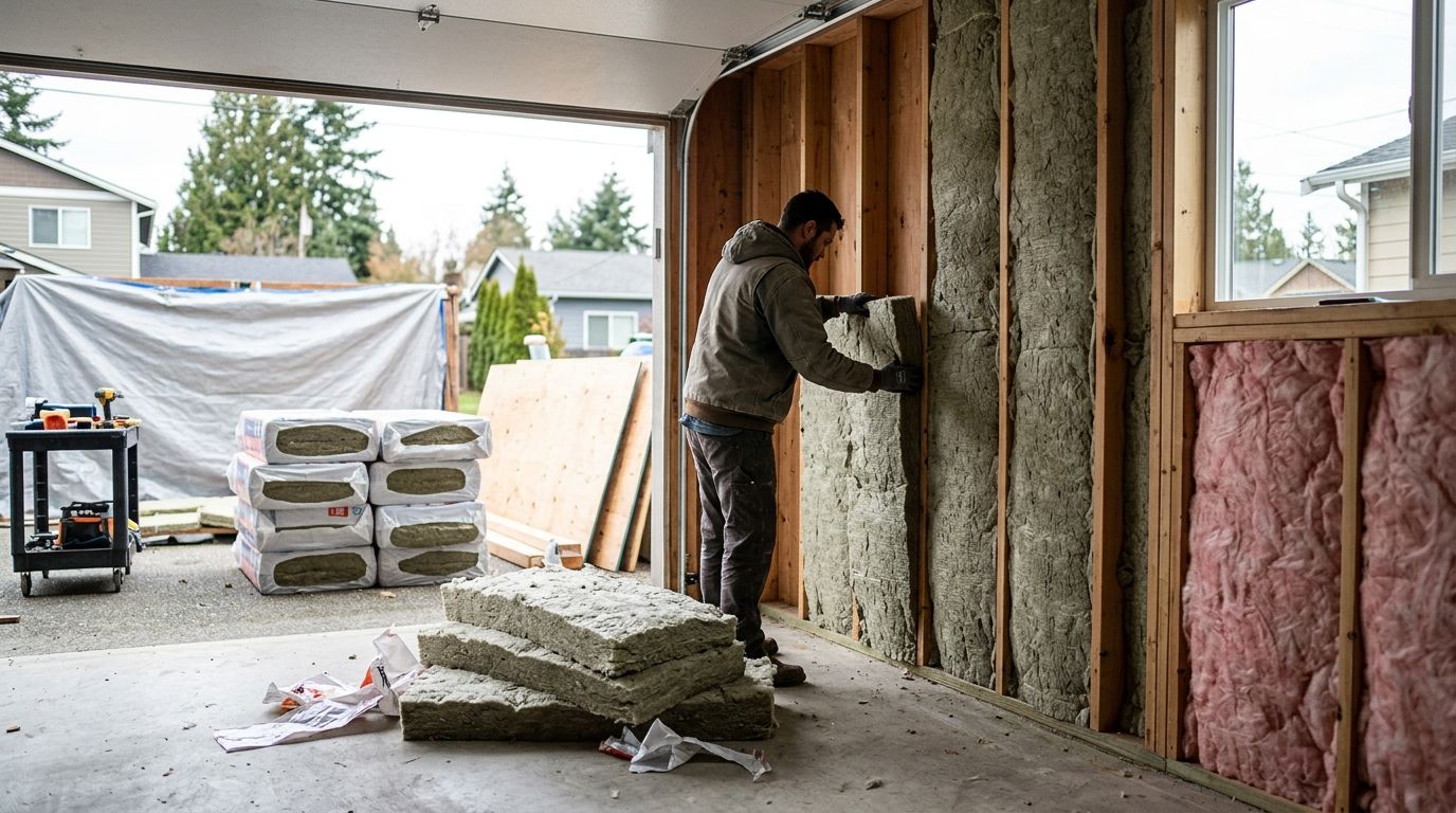 Best Insulation for Garage Conversion in Seattle