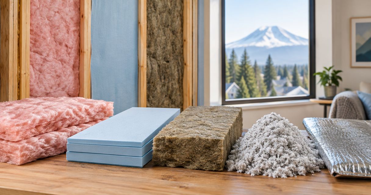 Insulation Types Ranked by R-Value for WA Homes