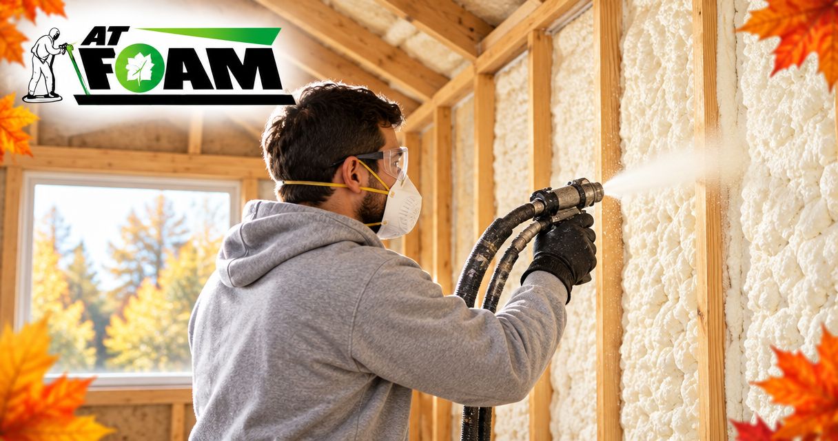 Can homeowners install spray foam insulation themselves?