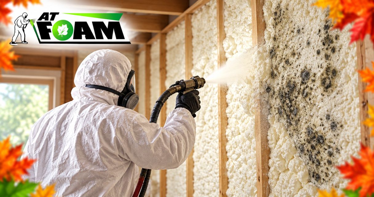 Can spray foam insulation cause mold?