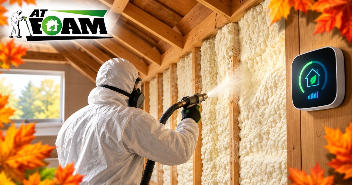 How to connect attic insulation to a smart thermostat setup